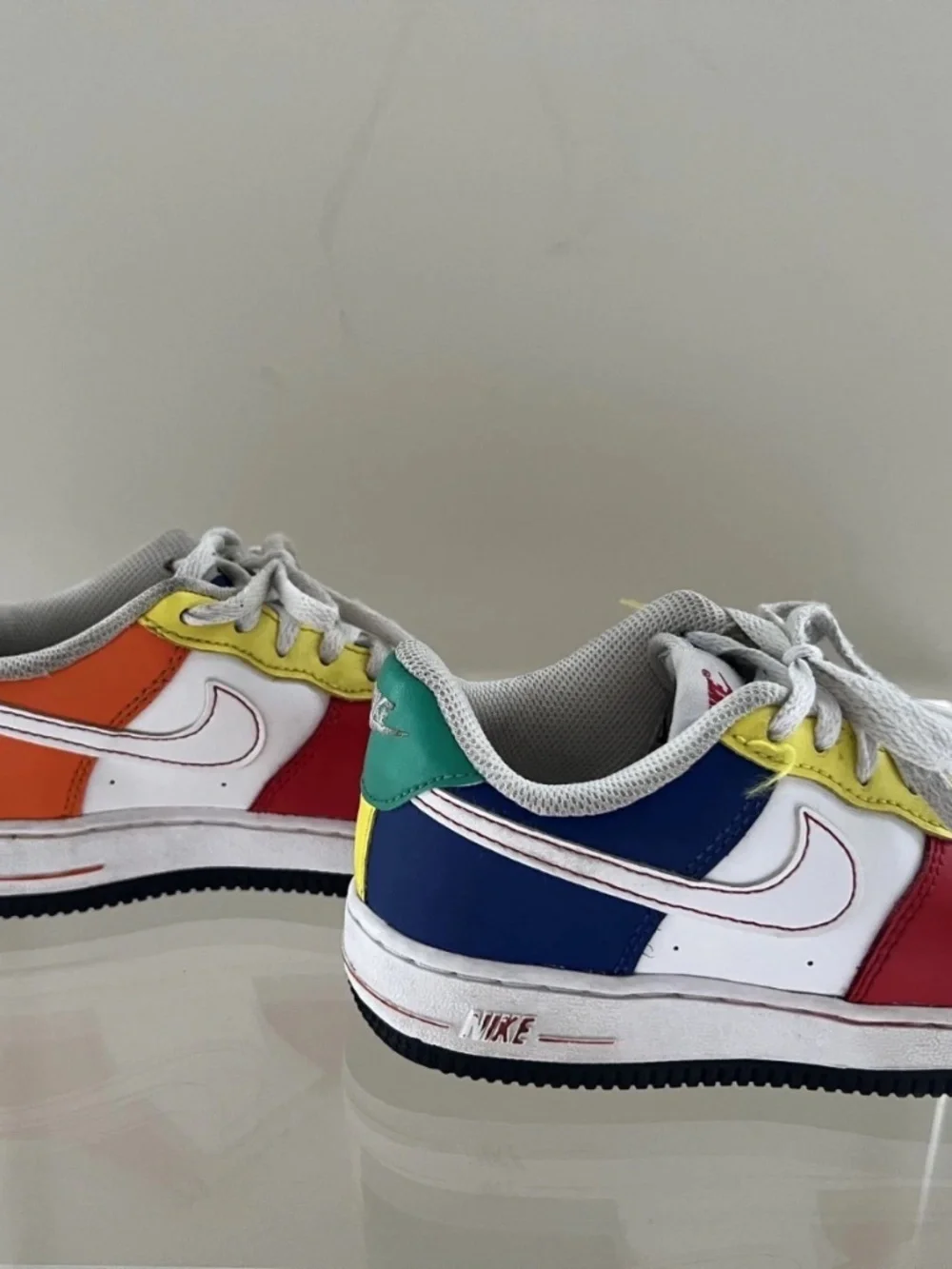 Nike Air Force 1 LV8 Low Rubik's Cube Kids Size UK 13.5